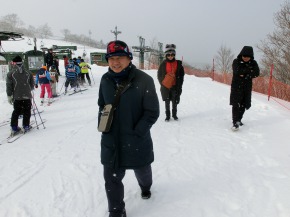 天狗山スキー場を見学5