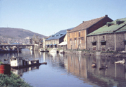 昔の小樽運河