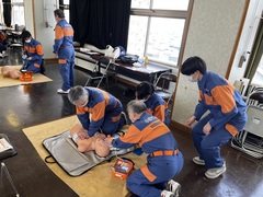 胸骨圧迫2 距骨圧迫2