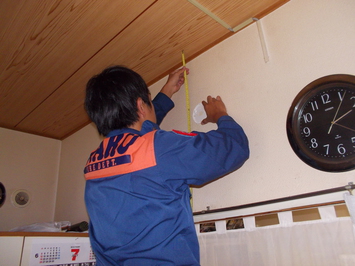 相談の上、設置場所を決めます