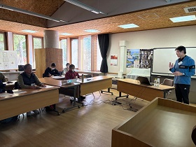 なえぼ公園講義写真