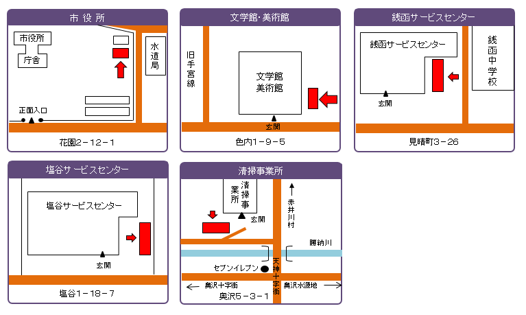 資源回収ボックス設置場所