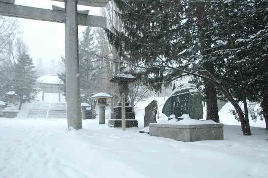 住吉神社の二つの句碑