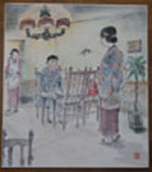 本間聖丈が描いた昭和6年ごろの「夢」の絵