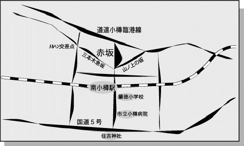 赤坂の地図