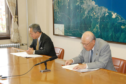 小樽市が「定住自立圏構想」における中心市を宣言 小樽市が「定住自立圏構想」における中心市を宣言