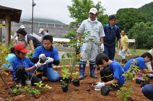 北海道千年の森植樹祭