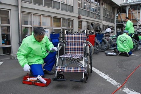 車いす出張無料点検