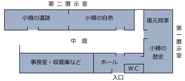 運河館フロアマップ