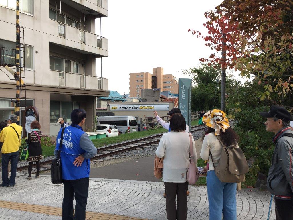 旧手宮線散策路整備