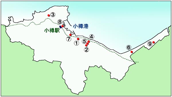 土地区画整理事業位置図