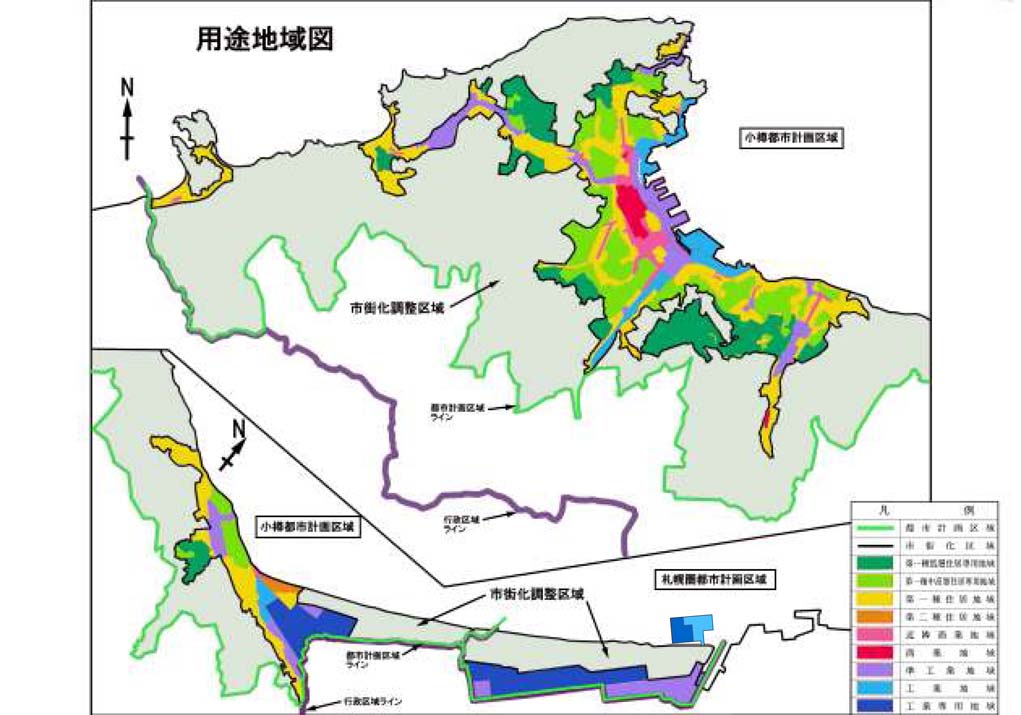 用途地域図