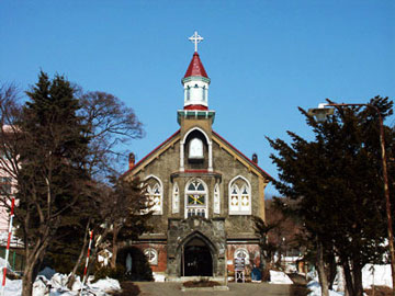 小樽市指定歴史的建造物　カトリック富岡教会