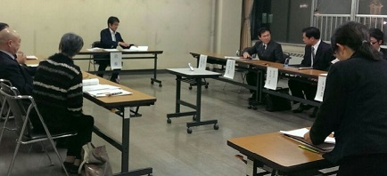 第1回小樽市健康増進計画評価会議風景（遠景）