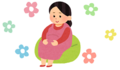 妊婦さんのイラスト