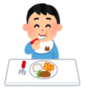 syokuji_baby_kirei 子どもの食事のイラスト