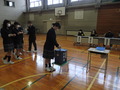 模擬選挙の様子④（投票箱）
