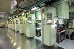 ８色印刷機