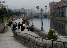 小樽運河手すり