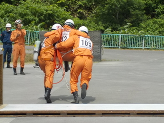 救助技術特別訓練の写真