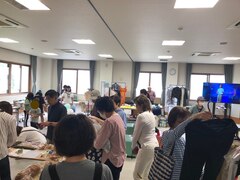望洋台フリマルシェ　会場の様子1
