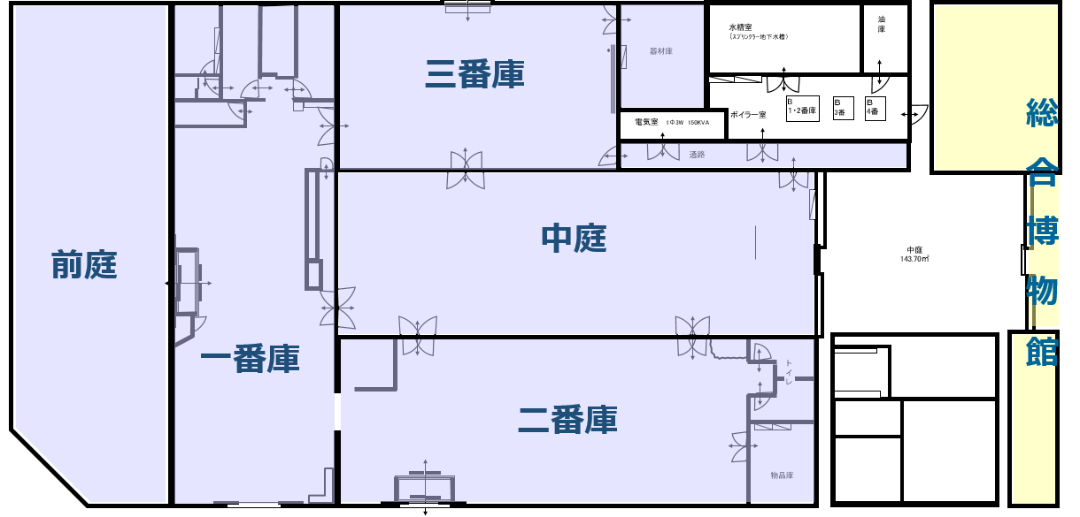 運河プラザ図面