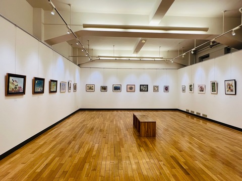 令和６年度小樽市文化祭-押し花アート-会場風景2