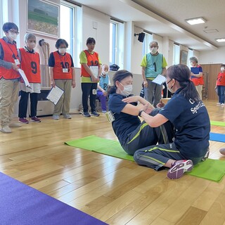 巡回体力テスト会
