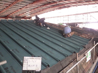 22 防水シートの設置状況