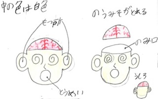 応募デザイン　のうみそまる出しの人