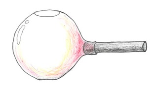 応募デザイン　何ができるかな?吹きガラスグラス