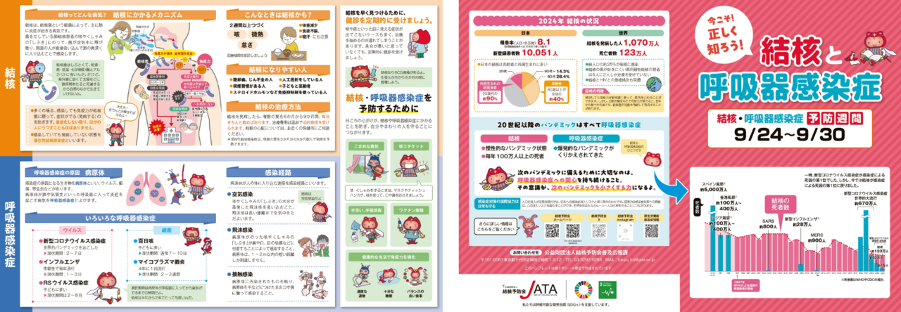 結核・呼吸器感染症予防週間リーフレット(2026年) 結核・呼吸器感染症予防週間リーフレット(2026年)