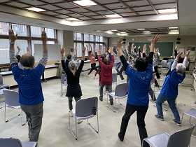 介護予防教室の様子