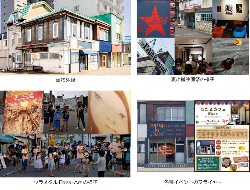 歴史ある建造物群とその保存・利活用を目指すプロジェクト「裏小樽モンパルナス」の活動 歴史ある建造物群とその保存・利活用を目指すプロジェクト「裏小樽モンパルナス」の活動