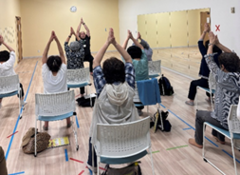 災害時にも役立つ健康づくり講座　写真１