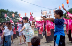 高島子供盆踊り大会　写真１